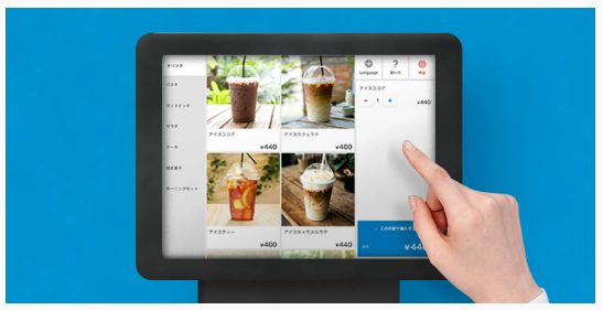 スマレジのテーブル設置型セルフオーダー